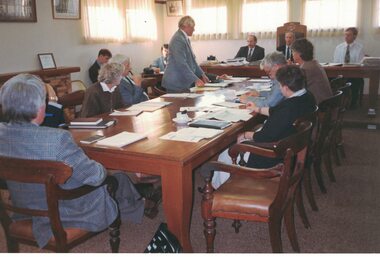 Photograph, Final Grenville Shire Council meeting 1994