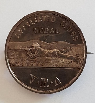 Rifle association medal.