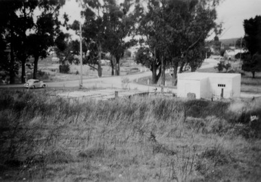 House being built.