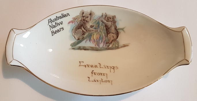 Souvenir dish.