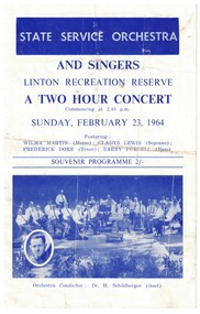 Musical programme.