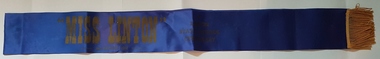 Sash, Sash awarded to "Miss Linton" 1967