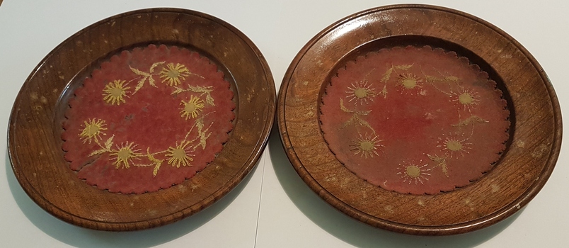 Church collection plates.