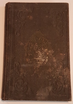 Leather covered diary.