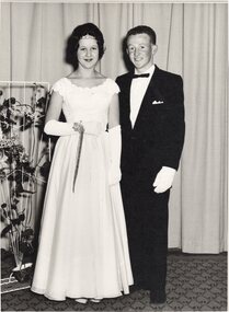 Couple at a debutante ball.