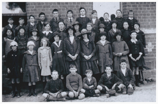 Group of school pupils.