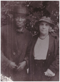 Photograph, Tom Andrews with unidentified woman