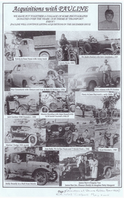 Images of early vehicles.