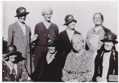 Group of eight women.