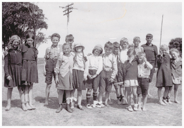 Pupils at a sporting event.