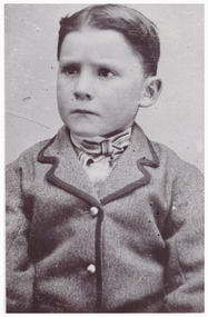 Portrait of a young boy.