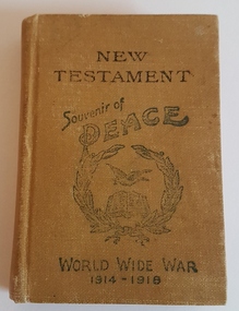 Bible issued at wars end.