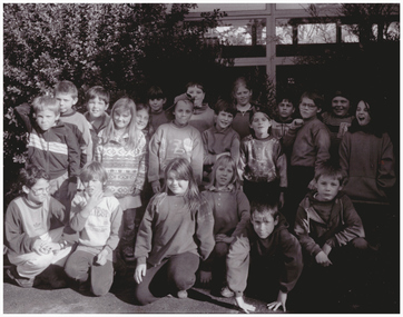 Group of school pupils.