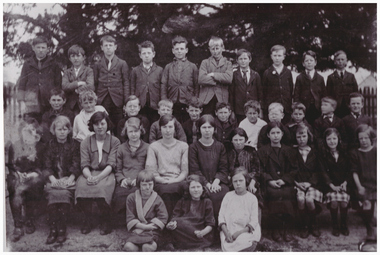 Group of school pupils.