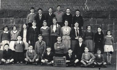 Group of school pupils.