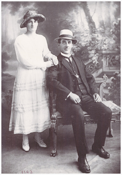 Portrait of a couple.