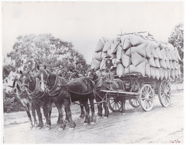 Man carting chaff.