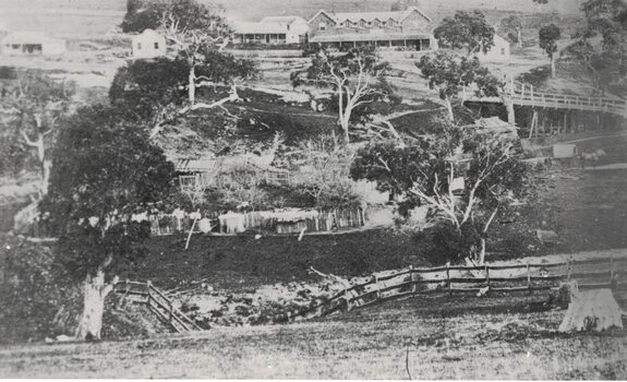 Image of an early township.