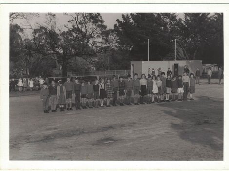 Group of school pupils.