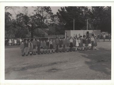 Group of school pupils.