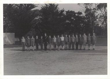 Group of school pupils.