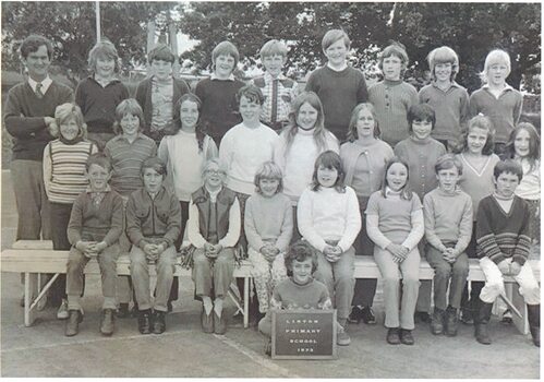 Group of school pupils.