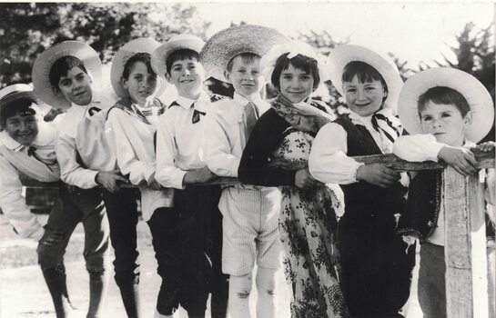 Children at an event.