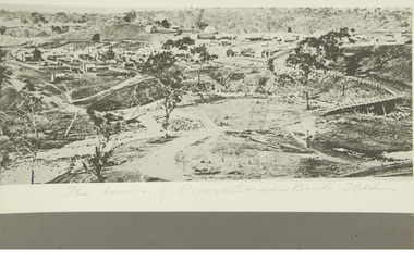 Early image of a townscape.