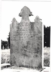 Image of a headstone.