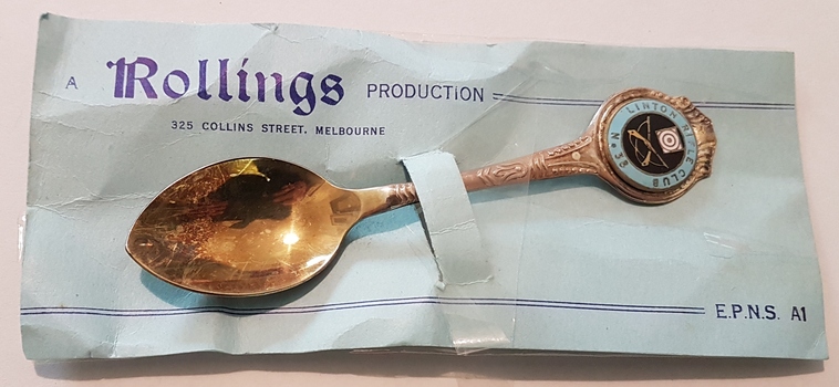 Souvenir teaspoon.