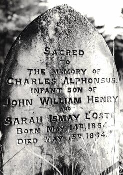 Image of a headstone.