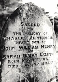 Image of a headstone.