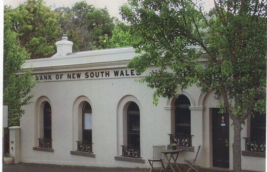 Image of a former bank building.