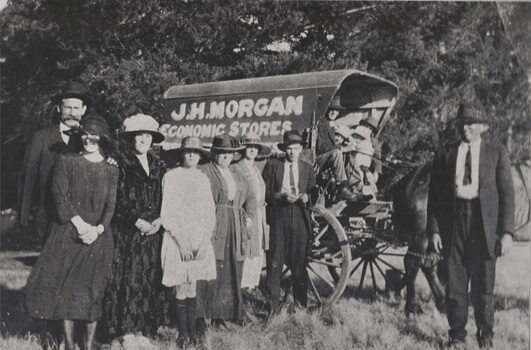 People at a picnic.