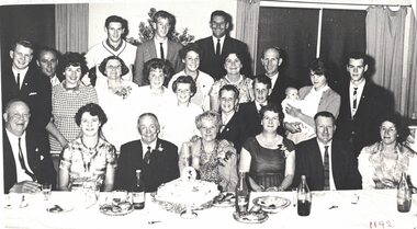 Group of people at a celebration.