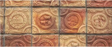 Image of tile detail.