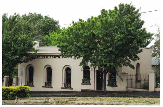 Image of a former bank building.