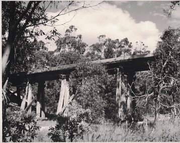 Trestle bridge.