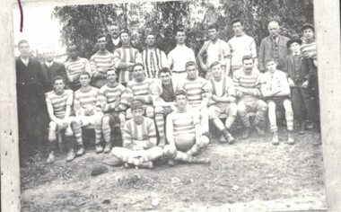 Photograph, Linton Football Team, probably before 1916