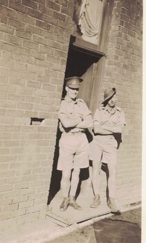 Image of two men in military uniform.