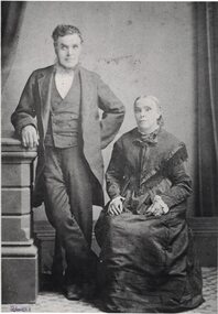 Portrait of a man and a woman.