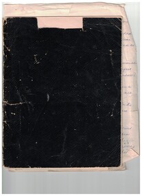 Book for recording minutes.