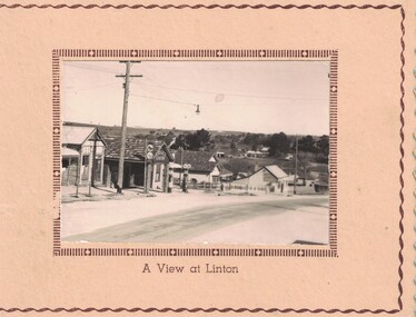 Card, Greeting card :  'A view at Linton'