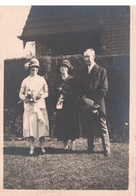 Photograph, Wedding of Dr Vera Scantlebury and Dr Edward Brown, 1926