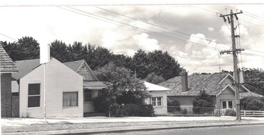 Photograph, Houses in Sussex Street, Linton, 1982