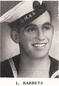 Photograph - Alumni, War Service, WW2, Barbeta