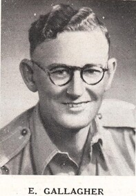 Photograph - Alumni, War Service, WW2, Gallagher