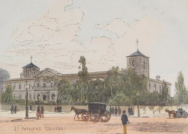 Photograph - Buildings, SPJC, Artworks, 1886 Watercolour