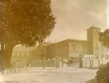 Photograph - Buildings, SPJC, Exterior, 1929 Harvey photpgraph