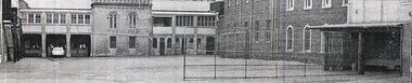 Photograph - Buildings, SPJC, Exterior, 1968 Empty Schoolyard